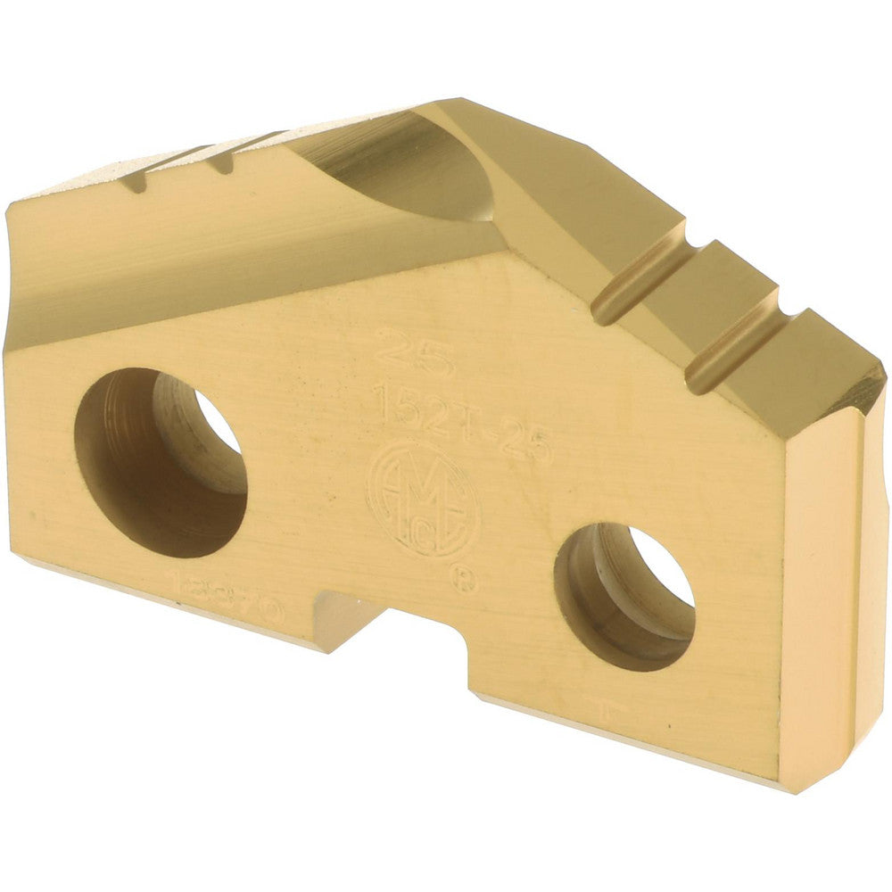 Allied Machine and Engineering 152T-25 Spade Drill Insert 63/64" Dia, Seat Size 2, Cobalt, 132 deg Point