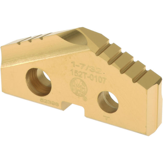 Allied Machine and Engineering 152T-0107 Spade Drill Insert 1-7/32" Dia, Seat Size 2, Cobalt, 132 deg Point