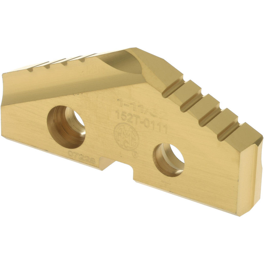 Allied Machine and Engineering 152T-0111 Spade Drill Insert 1-11/32" Dia, Seat Size 2, Cobalt, 132 deg Point