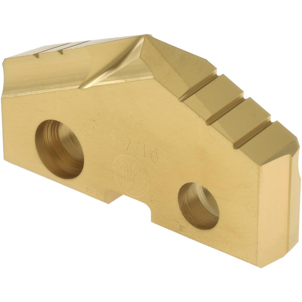Allied Machine and Engineering 453T-0114 Spade Drill Insert 1-7/16" Dia, Seat Size 3, Cobalt, 132 deg Point