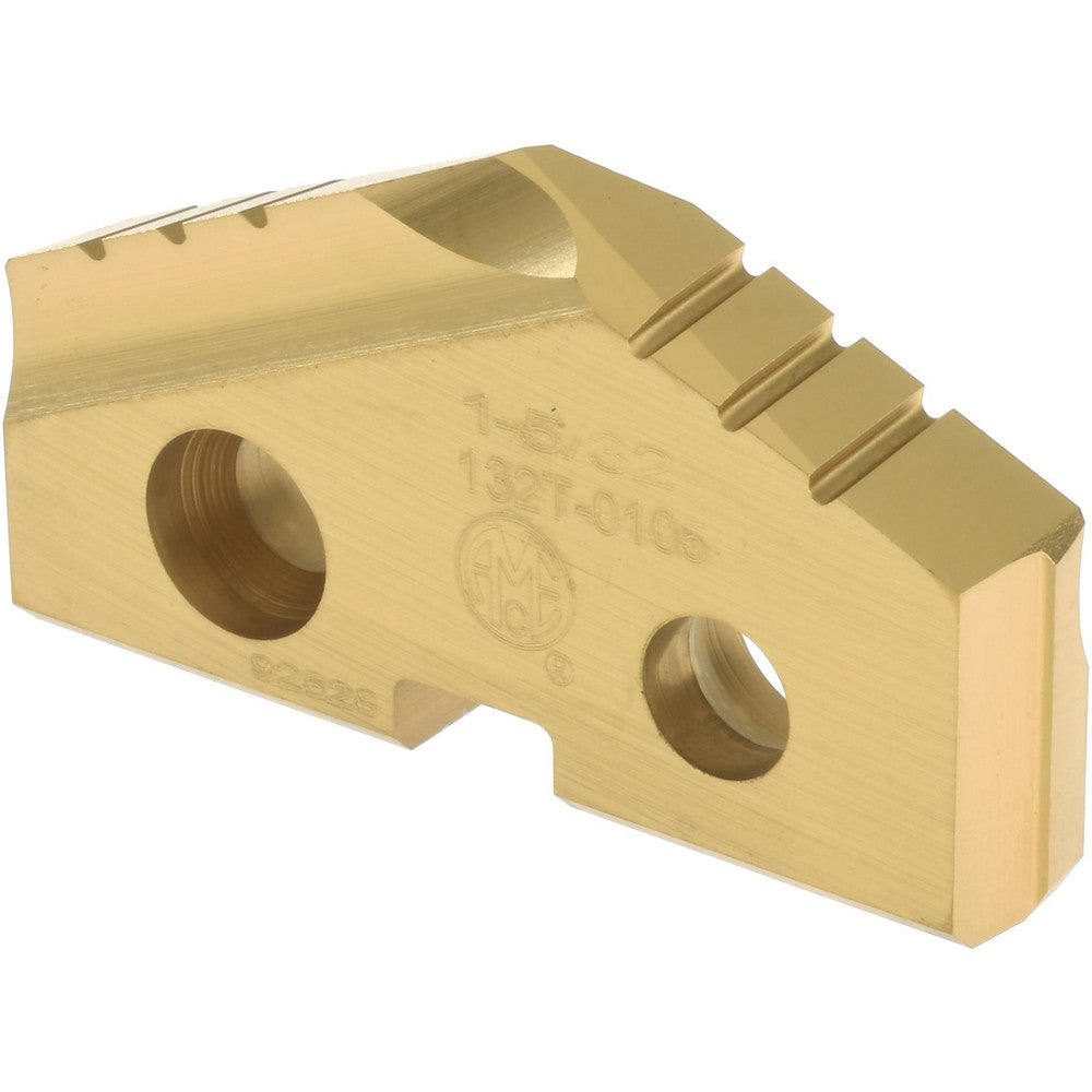 Allied Machine and Engineering 132T-0105 Spade Drill Insert 1-5/32" Dia, Seat Size 2, High Speed Steel, 132 deg Point