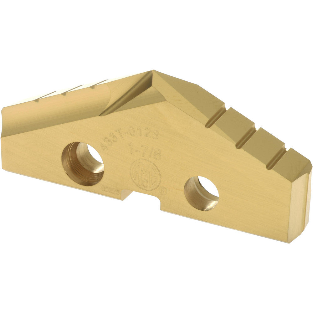 Allied Machine and Engineering 433T-0128 Spade Drill Insert 1-7/8" Dia, Seat Size 3, High Speed Steel, 132 deg Point