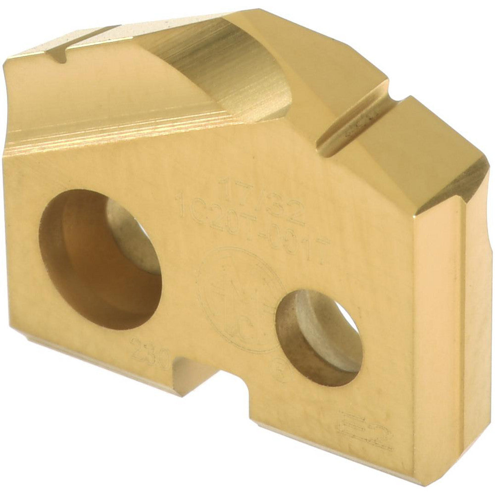 Allied Machine and Engineering 1C20T-0017 Spade Drill Insert 17/32" Dia, Seat Size 0, Carbide, 132 deg Point