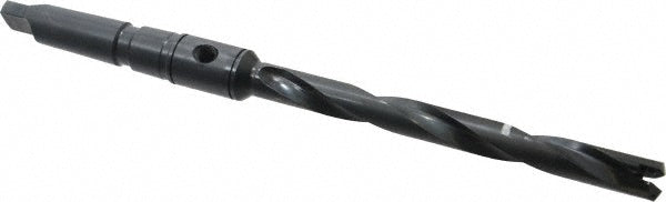 Allied Machine and Engineering 24010H-003I Indexable Spade Drill 45/64 to 15/16" Dia, 6-3/4" Max Depth, Helical Flute