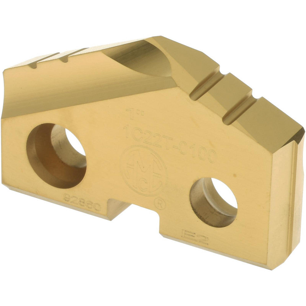 Allied Machine and Engineering 1C22T-0100 Spade Drill Insert 1" Dia, Seat Size 2, Carbide, 132 deg Point