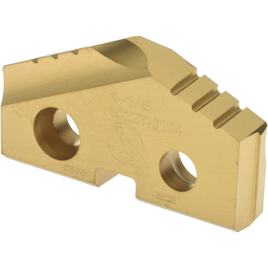 Allied Machine and Engineering 1C22T-0104 Spade Drill Insert 1-1/8" Dia, Seat Size 2, Carbide, 132 deg Point