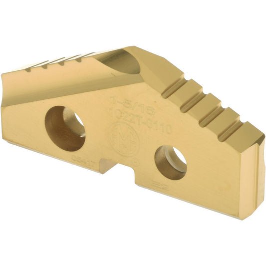 Allied Machine and Engineering 1C22T-0110 Spade Drill Insert 1-5/16" Dia, Seat Size 2, Carbide, 132 deg Point