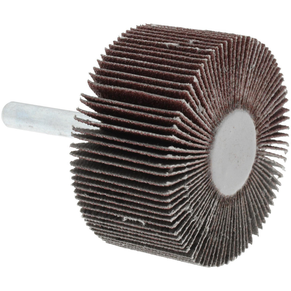 Value Collection 810024 Mounted Flap Wheel 2" Dia, 1" Face Width, 80 Grit, Aluminum Oxide