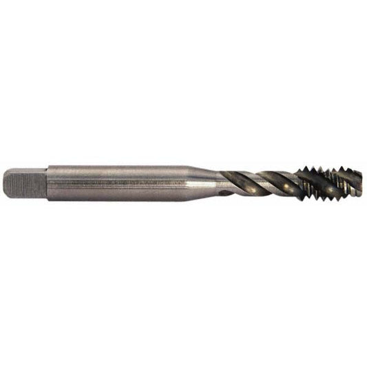 Balax 40095-010 Spiral Flute Tap 1/4-28, UNF, 3 Flute, Modified Bottoming Chamfer, Powdered Metal, Bright/Uncoated Finish