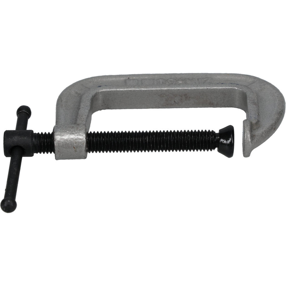 Wilton 41421 C-Clamp 2" Max Opening, 1-1/8" Throat Depth, Light-Duty, Ductile Iron Body
