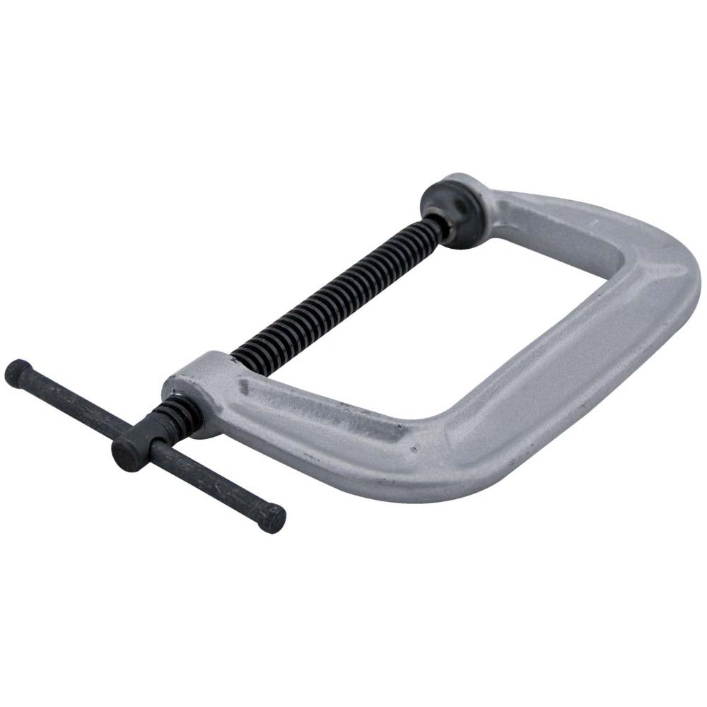 Wilton 41407 C-Clamp 5" Max Opening, 3" Throat Depth, Light-Duty, Ductile Iron Body