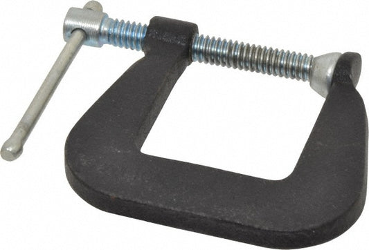 Wilton 21302 C-Clamp 1" Max Opening, 1-1/2" Throat Depth, Forged Steel