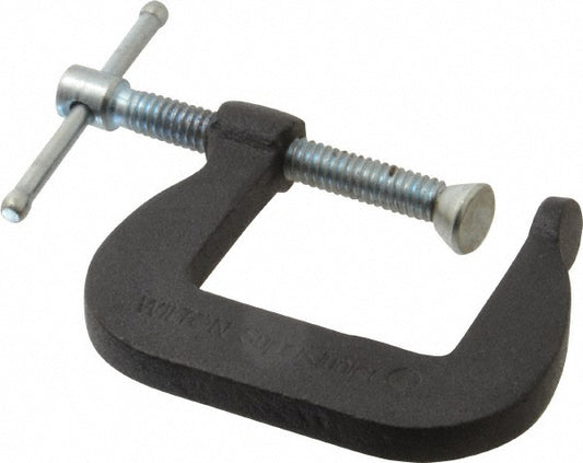 Wilton 21303 C-Clamp 1-1/4" Max Opening, 1-1/4" Throat Depth, Forged Steel