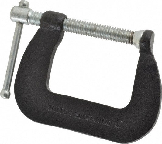 Wilton 21304 C-Clamp 1-1/2" Max Opening, 1-1/2" Throat Depth, Forged Steel