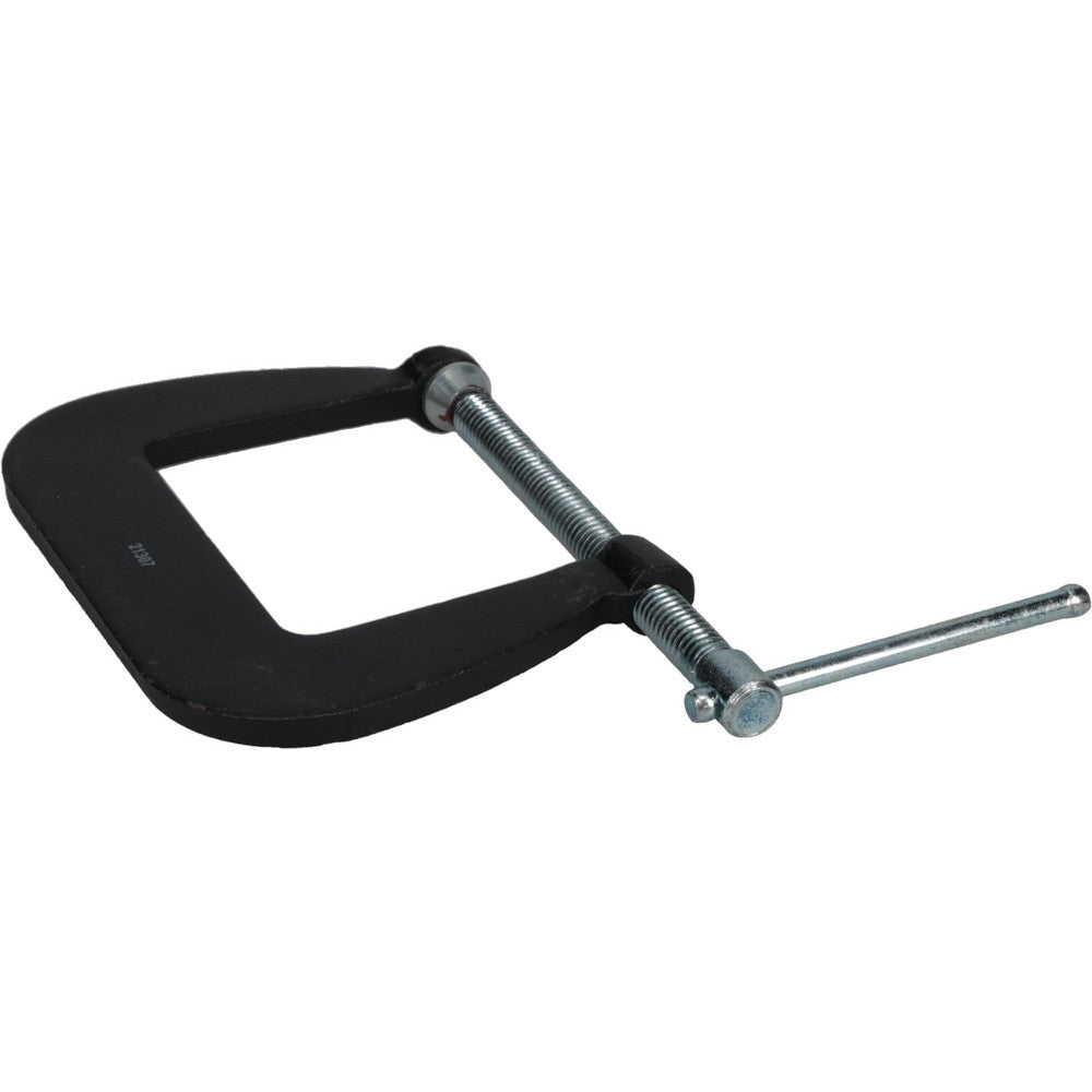 Wilton 21307 C-Clamp 2-1/2" Max Opening, 2-1/2" Throat Depth, Light-Duty, Forged Steel Body, Steel Anvil