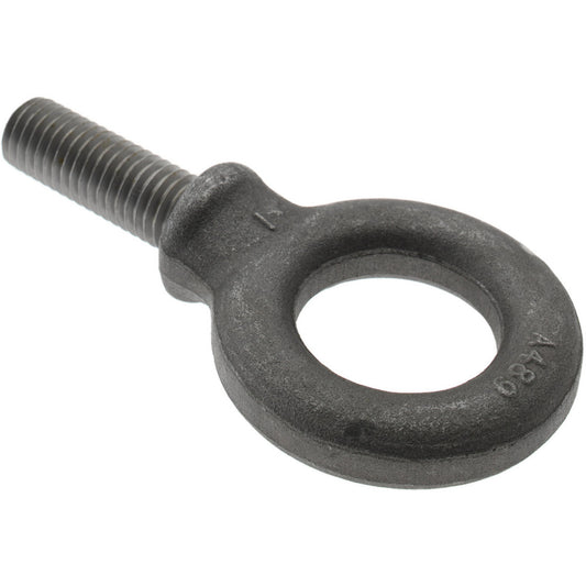 Cleveland-City Forge Inc 14650 Fixed Lifting Eye Bolt With Shoulder, 3,200 lb Capacity, 9/16-12 Thread, Grade 1030 Steel