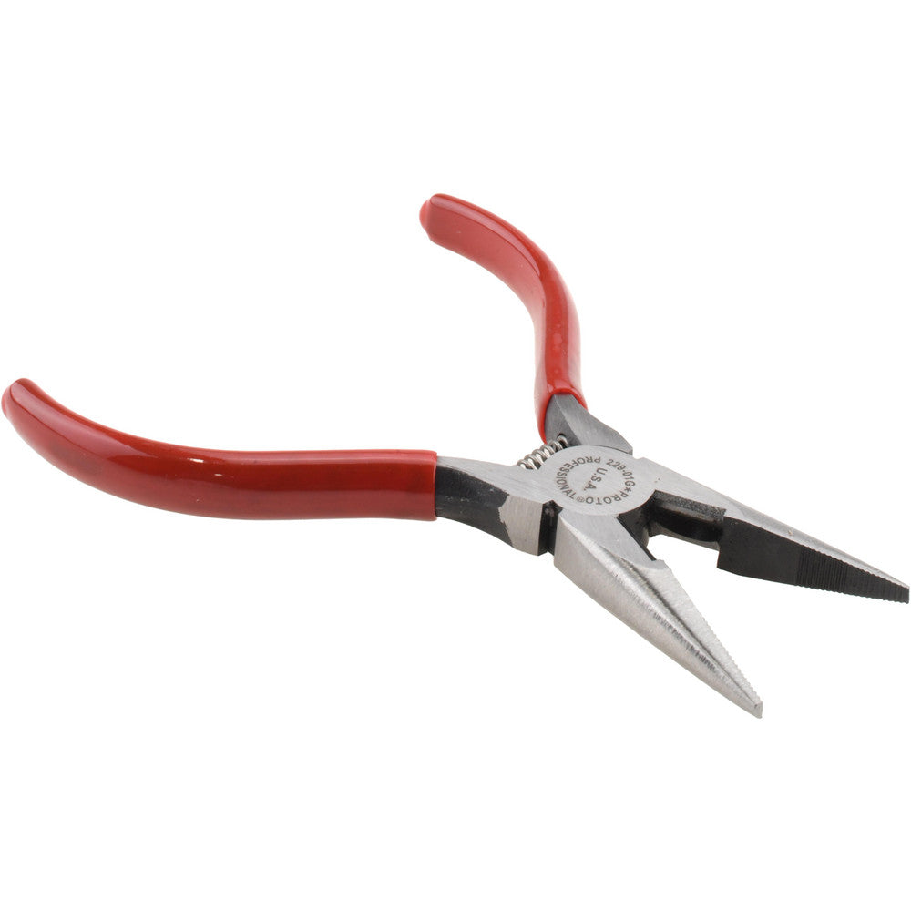 Proto J229-01G Chain Nose Plier 1-11/16" Jaw Length, Side Cutter