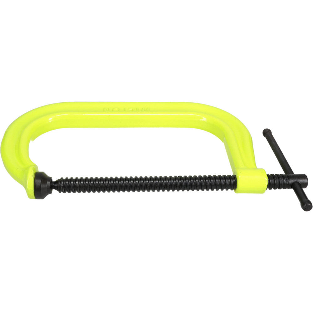 Wilton 14305 C-Clamp 8-1/4" Max Opening, 5" Throat Depth, Regular-Duty, Forged Steel Body, Alloy Steel Anvil