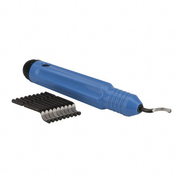 Noga NB1900 Hand Deburring Tool Set 11 Pc, High Speed Steel
