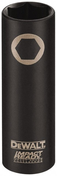 DeWALT DW2285 Impact Socket 3/8" Drive, 7/16" Socket, Hex Drive