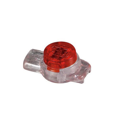 Klein Tools VDV826-605 Quick Splice Connectors Terminal Type UR IDC Connector  Compatible Wire Size (sq mm) 3 (mm) Minimum Compatible Wire Size 3  Number of Wire Entries 3  Color Red  Termination Method IDC
