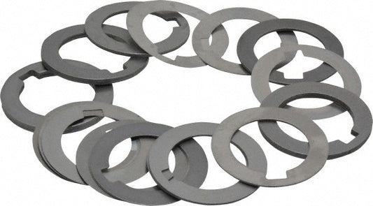 Precision Brand Products 24220 1 Inch Inside Diameter, 1-1/2 Inch Outside Diameter, 1/4 Inch Keyway Width, Steel Machine Tool Arbor Spacer Set