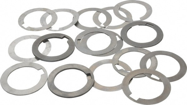 Precision Brand Products 24460 1-1/2 Inch Inside Diameter, 2-1/8 Inch Outside Diameter, 3/8 Inch Keyway Width, Steel Machine Tool Arbor Spacer Set