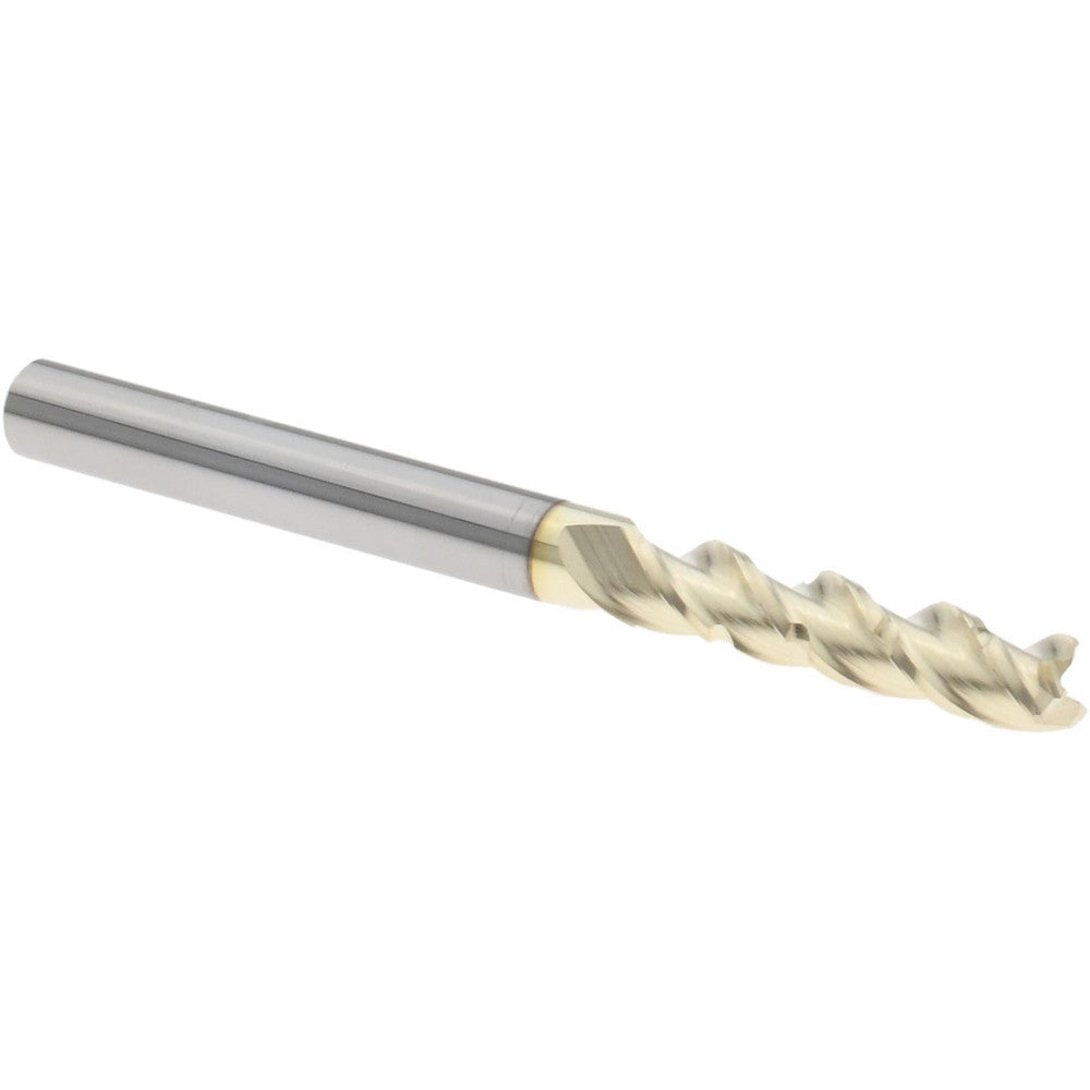 ProMax 119-00816 Roughing & Finishing End Mill 1/8" Dia, 3 Flutes, 0.01" Corner Radius, Corner Radius End, Solid Carbide