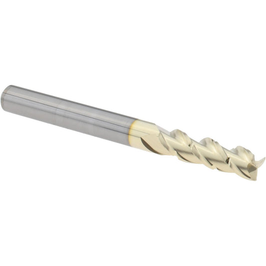 ProMax 119-01216 Roughing & Finishing End Mill 3/16" Dia, 3 Flutes, 0.01" Corner Radius, Corner Radius End, Solid Carbide