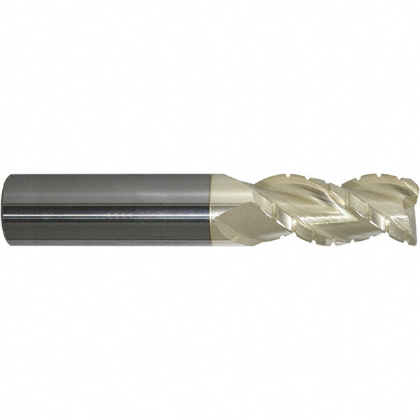 ProMax 119-04046 Roughing & Finishing End Mill 5/8" Dia, 3 Flutes, 0.03" Corner Radius, Corner Radius End, Solid Carbide