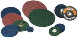 Standard Abrasives 7100074872 Quick-Change Disc TR, 3" Dia, Aluminum Oxide, Non-Woven