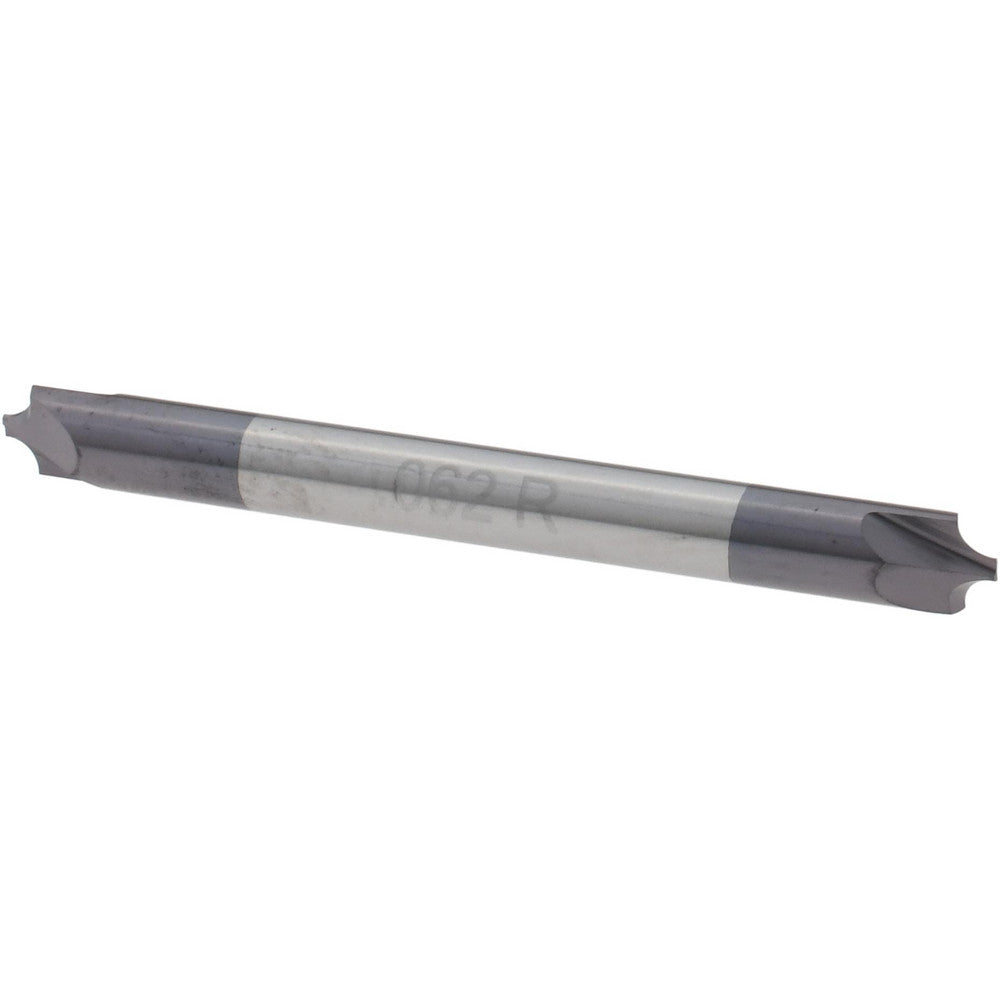 Harvey Tool 46062-C3 Corner Rounding End Mill 1/16" Radius, 3/16" Dia, 2 Flutes, Solid Carbide