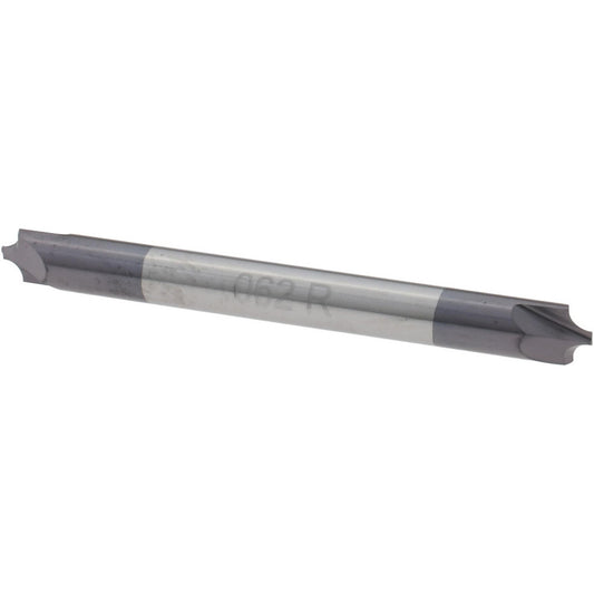 Harvey Tool 46062-C3 Corner Rounding End Mill 1/16" Radius, 3/16" Dia, 2 Flutes, Solid Carbide