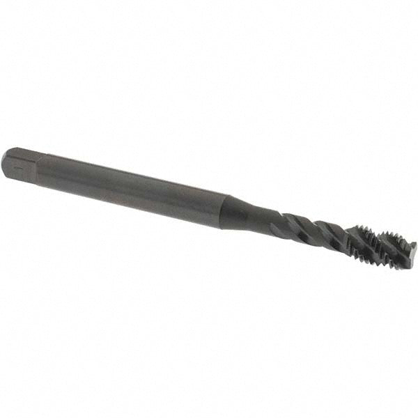 OSG 2230401 Spiral Flute Tap 1/4-28, UNF, 3 Flute, Modified Bottoming Chamfer, 2B Class of Fit, Vanadium High-Speed Steel, Oxide Finish