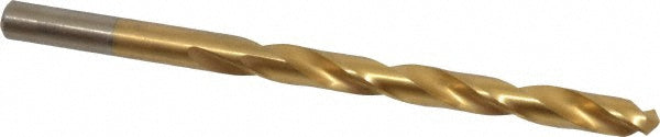 Chicago-Latrobe 41776 Jobber Length Drill Bit Letter F (0.2570) Dia, 135 deg, HSS