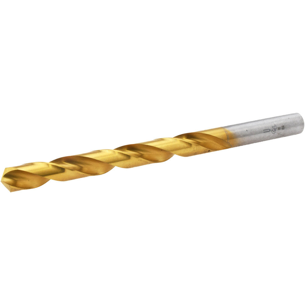 Chicago-Latrobe 41791 Jobber Length Drill Bit Letter U (0.3680) Dia, 135 deg, HSS