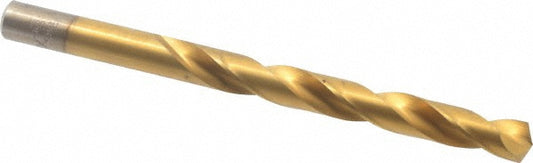 Chicago-Latrobe 41794 Jobber Length Drill Bit Letter X (0.3970) Dia, 135 deg, HSS