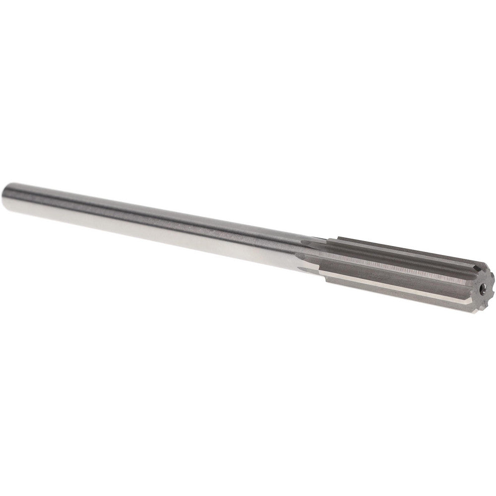Yankee Corp. 433-0.5469 Chucking Reamer 35/64" Dia, 8" OAL, 2" Flute Length, Straight Flute, Straight-Cylindrical Shank, HSS