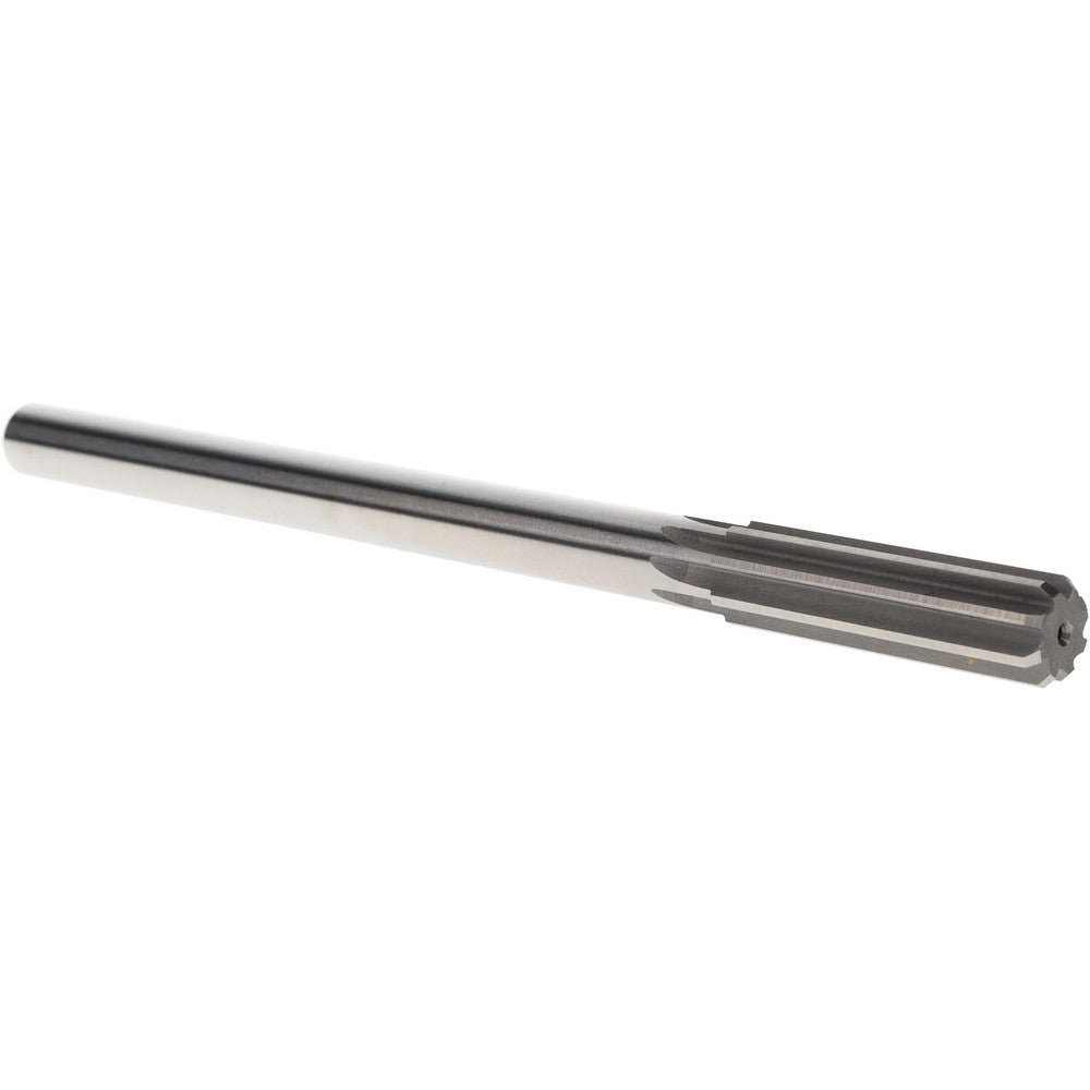 Yankee Corp. 433-0.6406 Chucking Reamer 41/64" Dia, 9" OAL, 2-1/4" Flute Length, Straight Flute, Straight-Cylindrical Shank, HSS