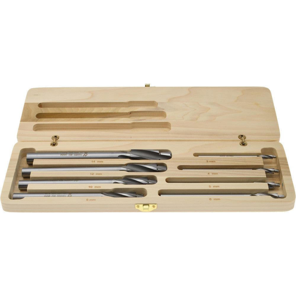 Yankee Corp. #51W 3 to 14mm Socket Head Cap Screw Compatible, High Speed Steel, Solid Pilot Counterbore Set