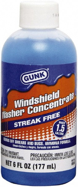Gunk M506 Windshield Washer Fluid 6 oz, Bottle