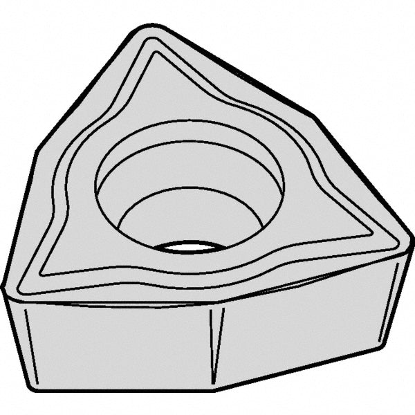 Kennametal 5696937 Turning Insert WPMT3252LF KCP25B, Solid Carbide