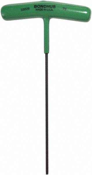 Bondhus 33009 Torx Key T-Handle, T9, 6.1" OAL, Steel
