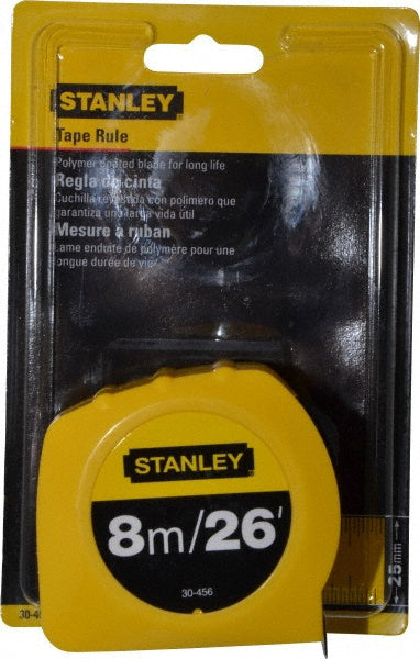 Stanley 30-456 Tape Measure 26' Long, 1" Width, Yellow Blade