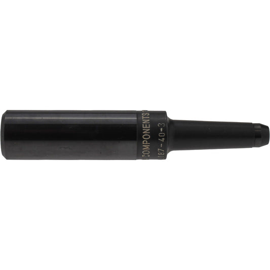 Precision Components LRM-.187-40-3 End Mill Holder 3/4" Shank Dia, Weldon Flat & Straight Shank, 3/16" Hole Dia