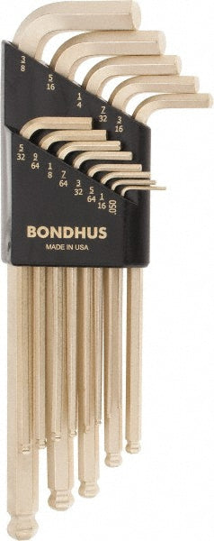 Bondhus 37937 13 Piece L-Key Ball End Hex Key Set