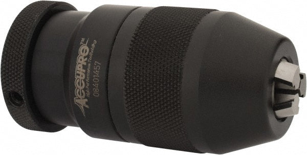 Accupro CKS1007020MSC Drill Chuck 1/32 to 3/8" Capacity, Tapered Mount, JT33