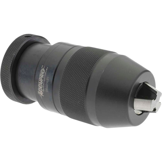 Accupro CKS1306020MSC Drill Chuck 1/32 to 1/2" Capacity, Tapered Mount, JT2