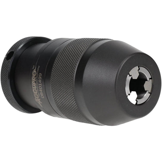 Accupro CKS1307020MSC Drill Chuck 1/32 to 1/2" Capacity, Tapered Mount, JT33