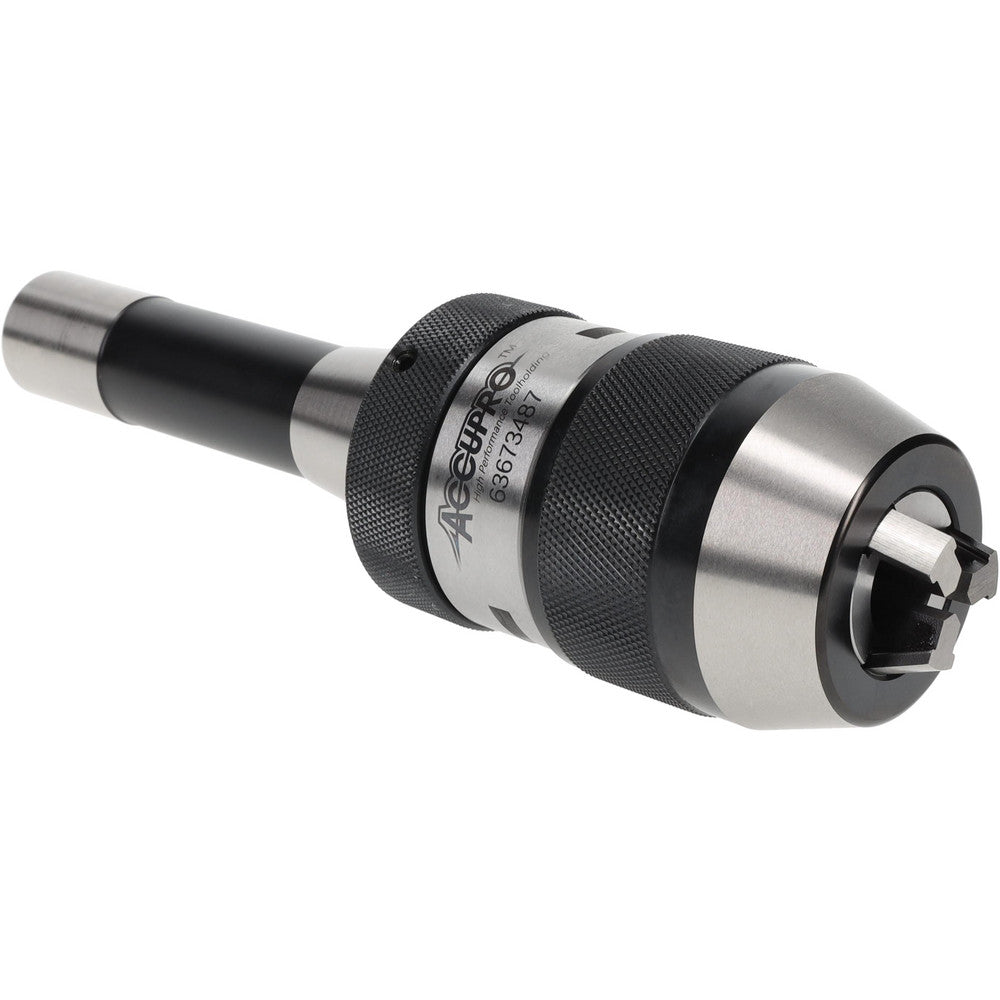 Accupro SPS1608500MSC Drill Chuck 1/8 to 5/8" Capacity, Integral Shank Mount, R8